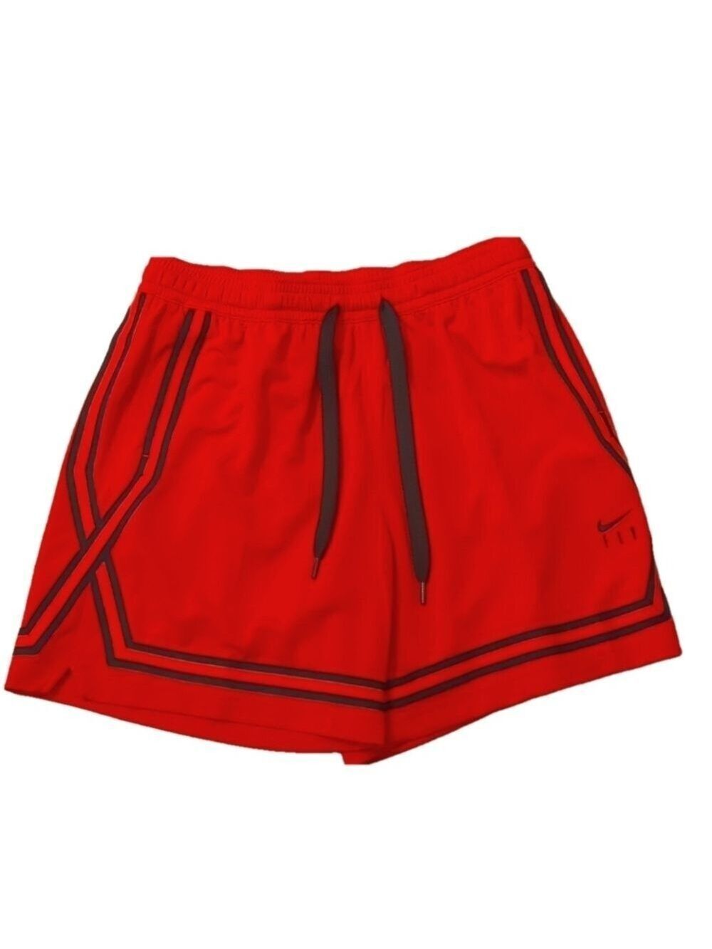 Nike fly loose fit crossover red/black basketball shorts size large